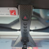 Real Carbon Fiber Cybertruck Shift Buttons Overhead Console Trim Cover