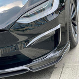 Tesla Model 3/Y/S/X Carbon Fiber Foglight Trim | Aero Upgrad