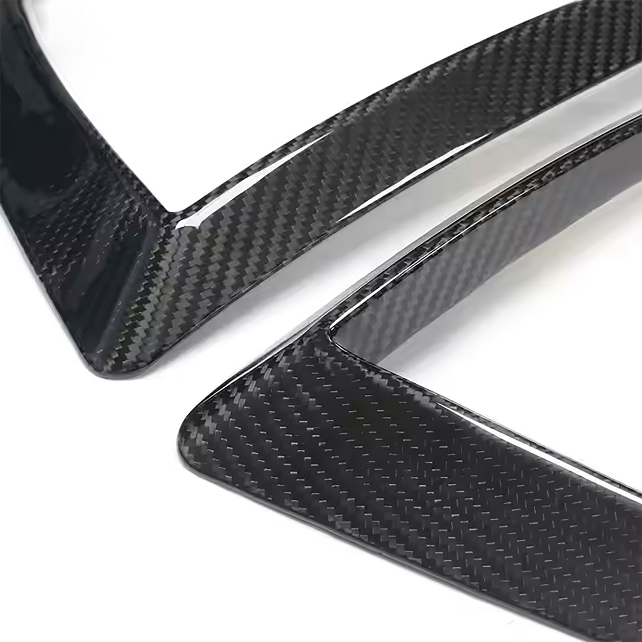 Tesla Model 3/Y/S/X Carbon Fiber Foglight Trim | Aero Upgrad