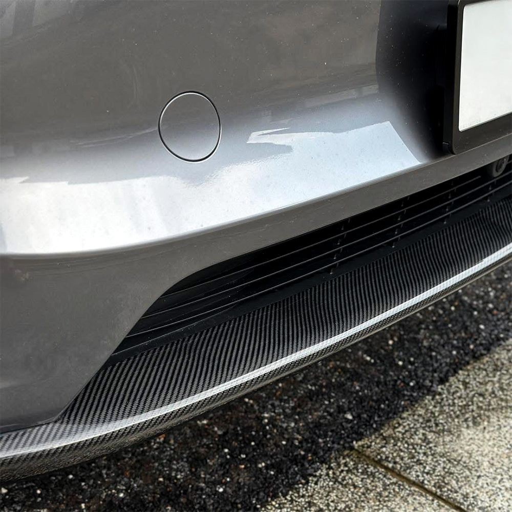 Real Carbon Fiber Front Lip for Tesla Model Y Juniper| OEM-Style Replacement