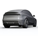 Real Carbon Fiber Rear Bumper Trim for Tesla Model Y Juniper