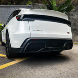 Real Carbon Fiber Rear Bumper Trim for Tesla Model Y Juniper