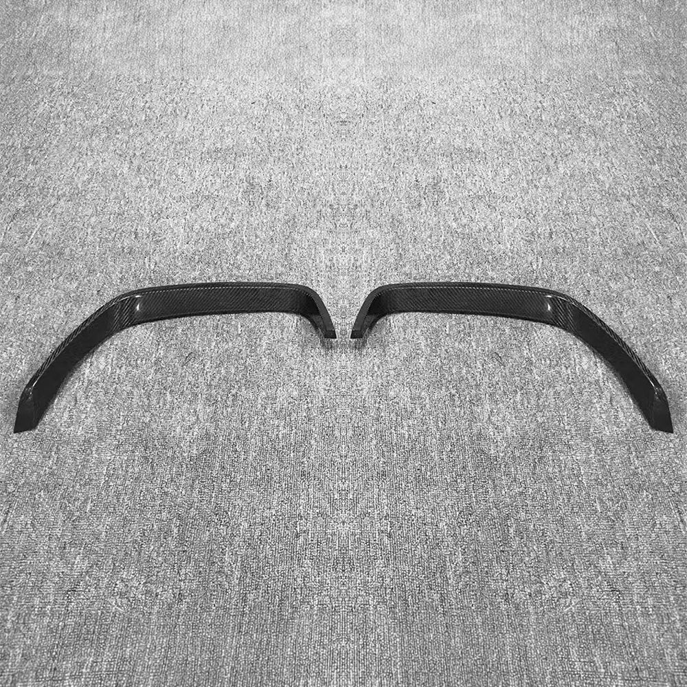 Real Carbon Fiber Rear Bumper Trim for Tesla Model Y Juniper