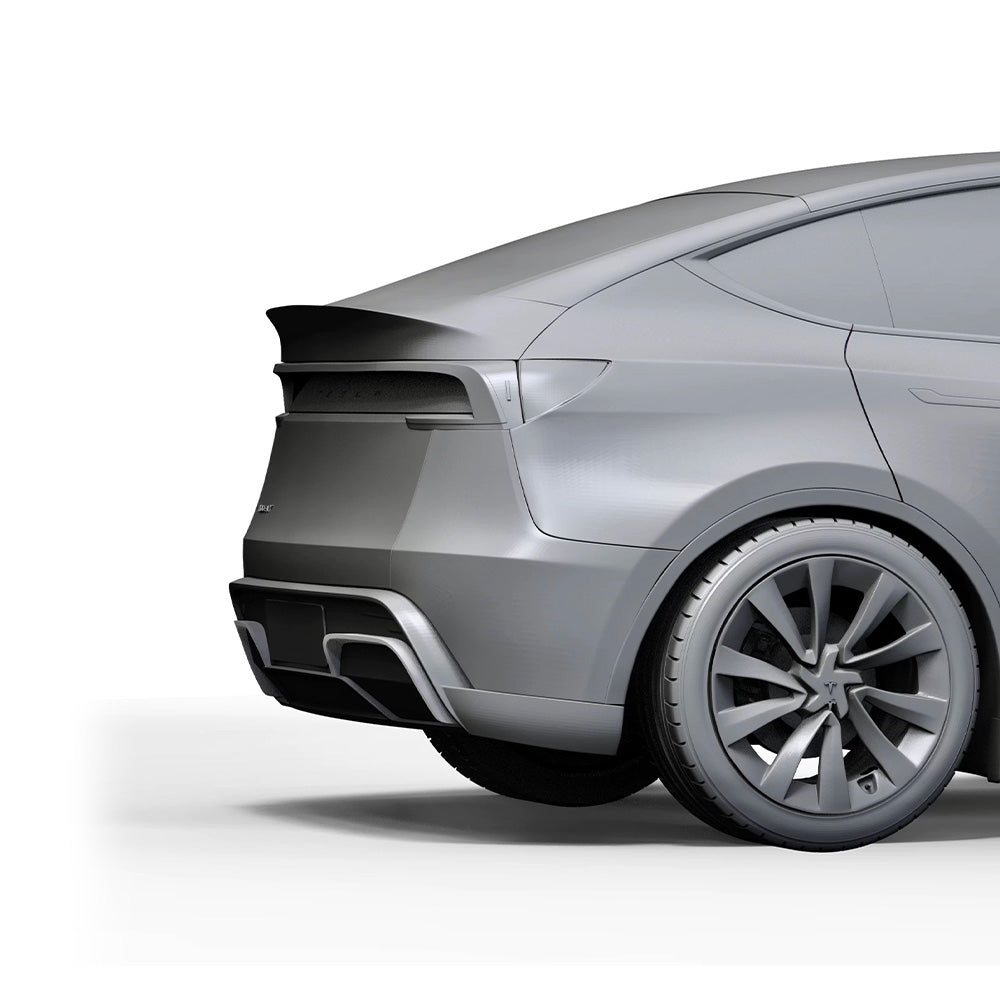 Real Carbon Fiber Rear Bumper Trim for Tesla Model Y Juniper