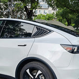 Real Carbon Fiber Rear Side Window Vented Louvers (Gen. 2)for Tesla Model Y
