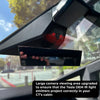 Real Carbon Fiber Rearview Cover for Tesla Cybertruck - Camera Viewing Area Upgraded