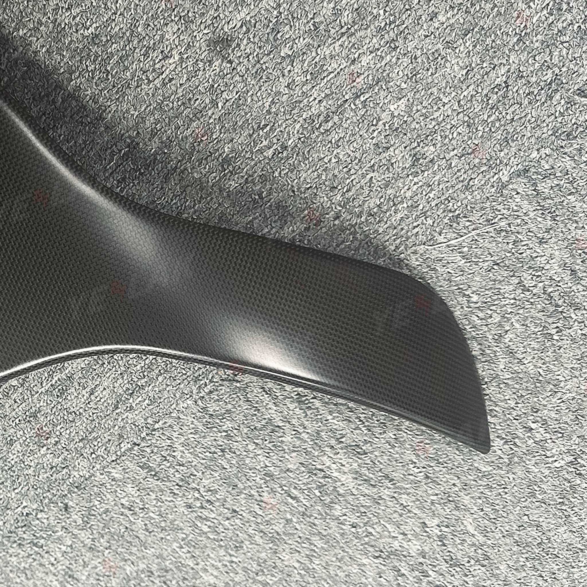 Carbon Fiber Seat Back Covers for Tesla Model 3 Highland Performance