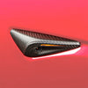 Real Carbon Fiber Side Camera Covers For Tesla 2024+ Model 3 & Model Y