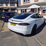 Real Carbon Fiber Spoiler For Tesla Model S 2016-2026+