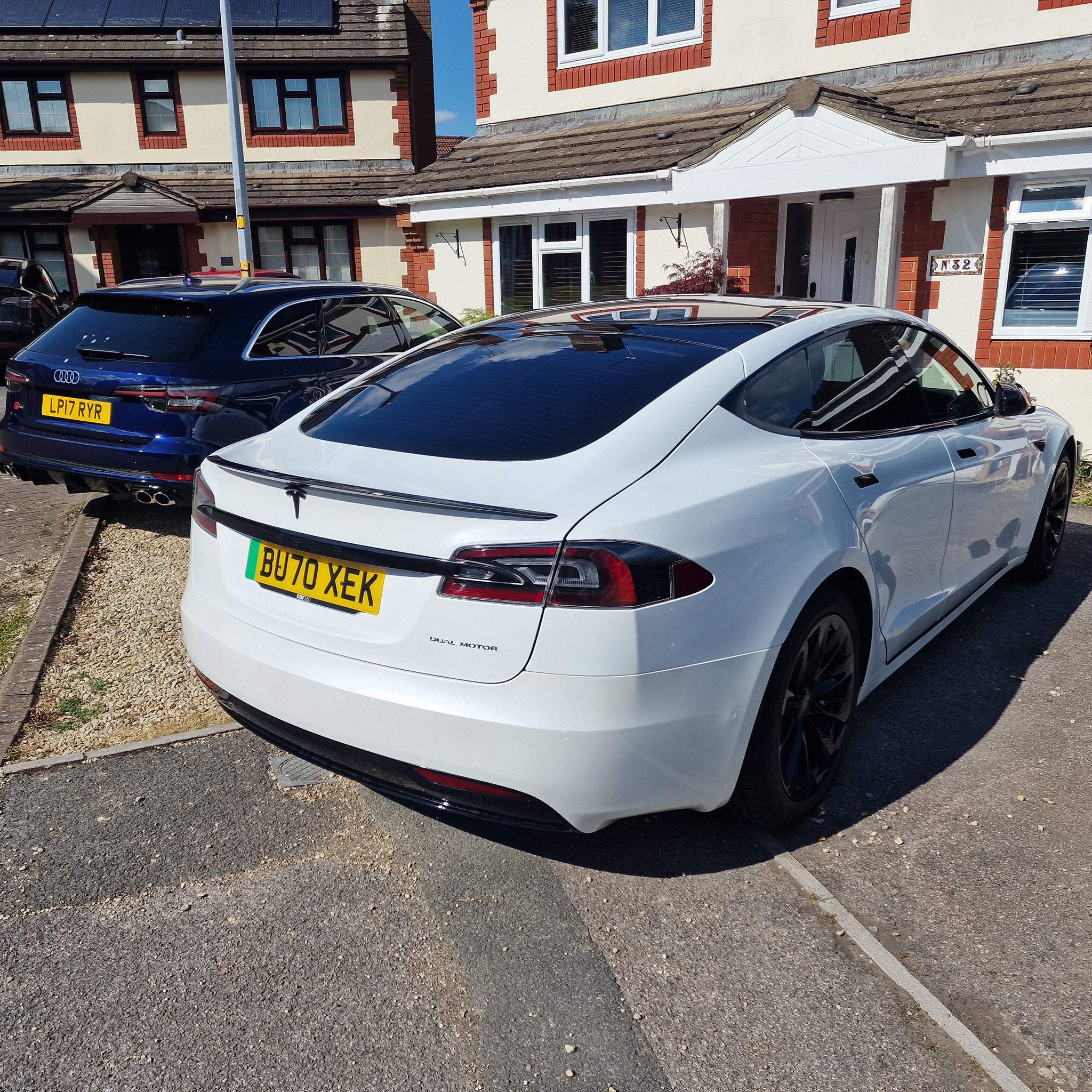 Real Carbon Fiber Spoiler For Tesla Model S 2016-2026+