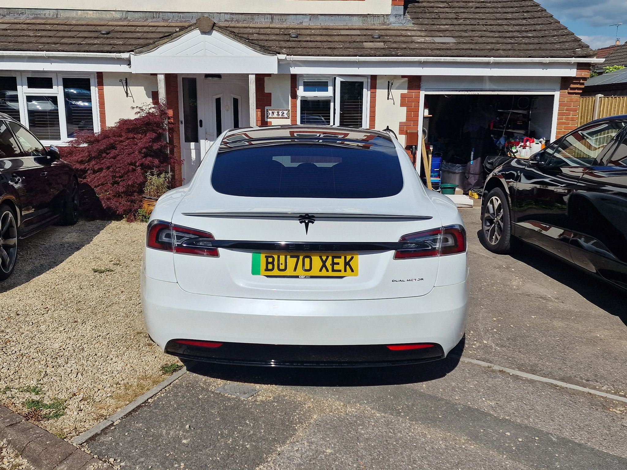 Real Carbon Fiber Spoiler For Tesla Model S 2016-2026+