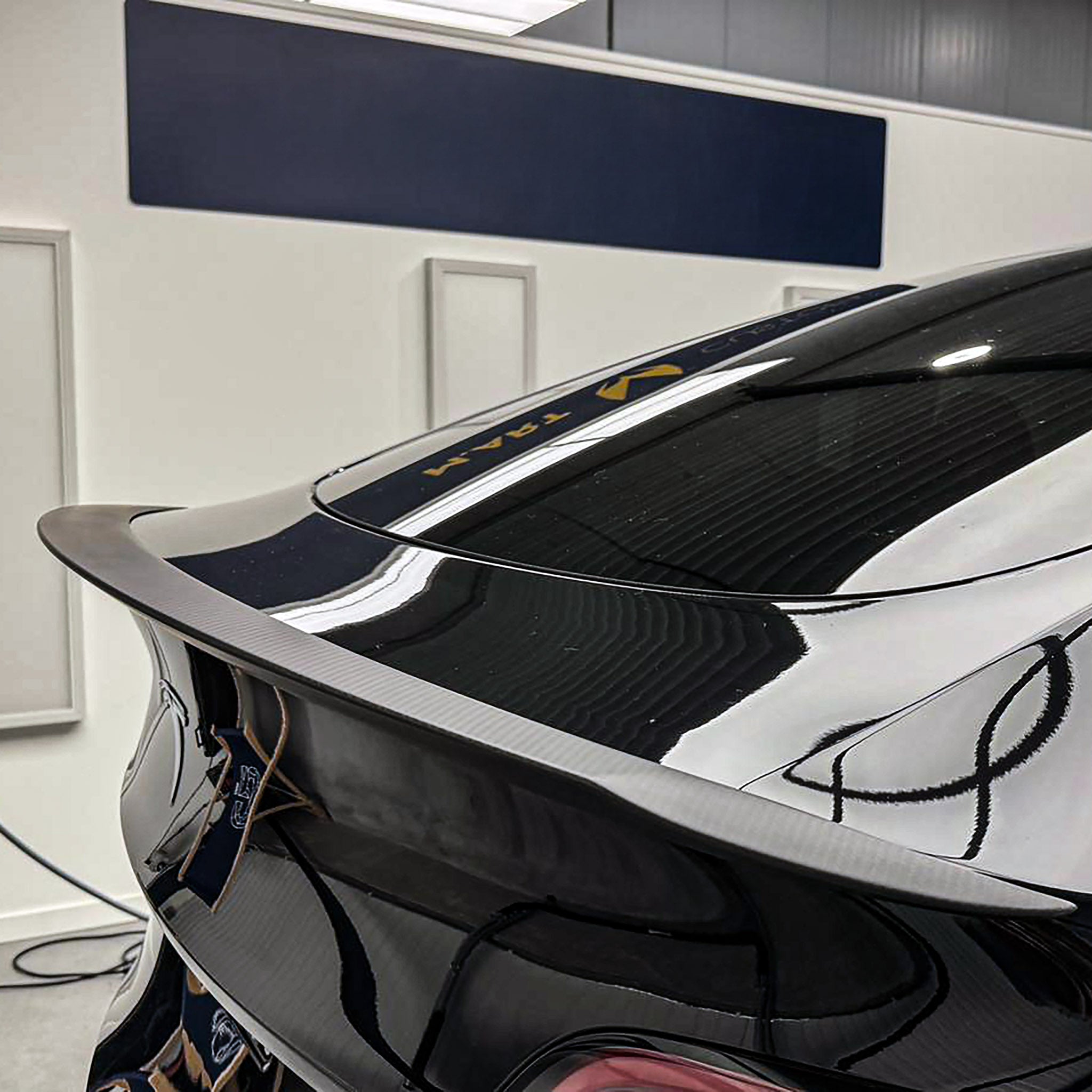 Teego High-Performance Carbon Fiber Spoiler for Tesla Model Y – Inspired by Model 3 Performance Style, Matte/Gloss Finish