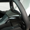 Real Carbon Fiber Steering Wheel Trim Cover for 2024+ Tesla Model 3 Highland & 2025+ Model Y Juniper (1x1 Plain Weave & 2x2 Twill Weave)