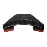 real carbon fiber steering wheel trim overlay for 2024+ Tesla Model 3 & 2025+ Model Y Juniper – white background product
