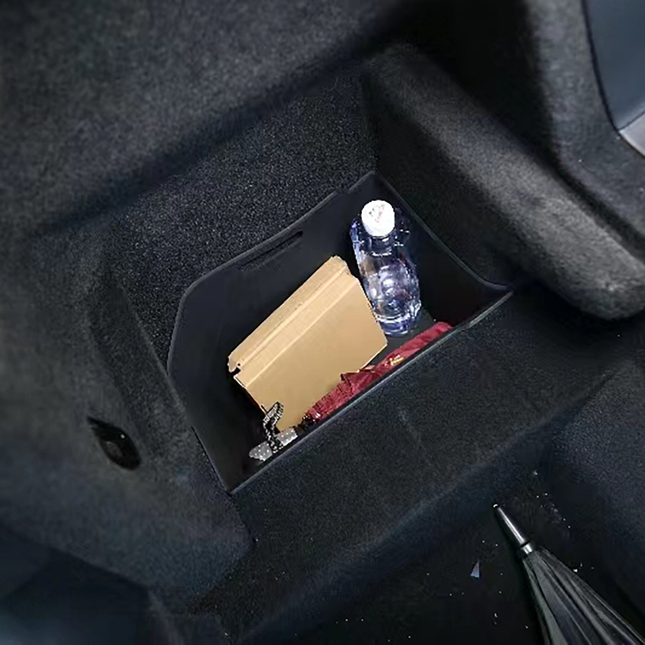 Rear Trunk Side Storage Box for Tesla Refreshed Model X 2021-2024 (3PCS)