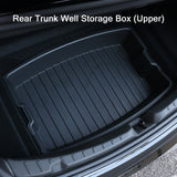 Rear Trunk Well Storage Organizer Boxes for Tesla Model 3 Highland 2024+