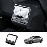 All-in-One Central Screen Tempered Glass & Frame Cover for Tesla Model YL 2026+