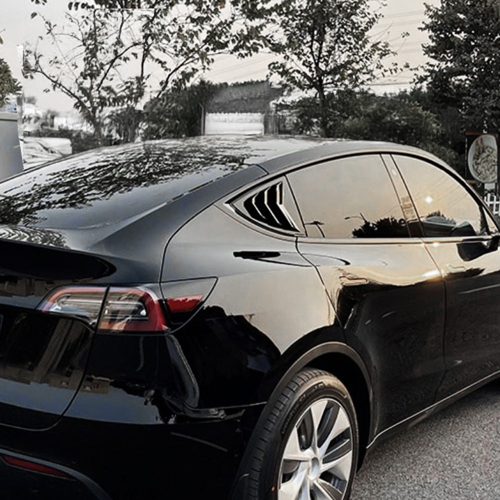 Sport Rear Side Quarter Window Louvers for Tesla Model Y (2020–2025+) – Aerodynamic & Custom Fit