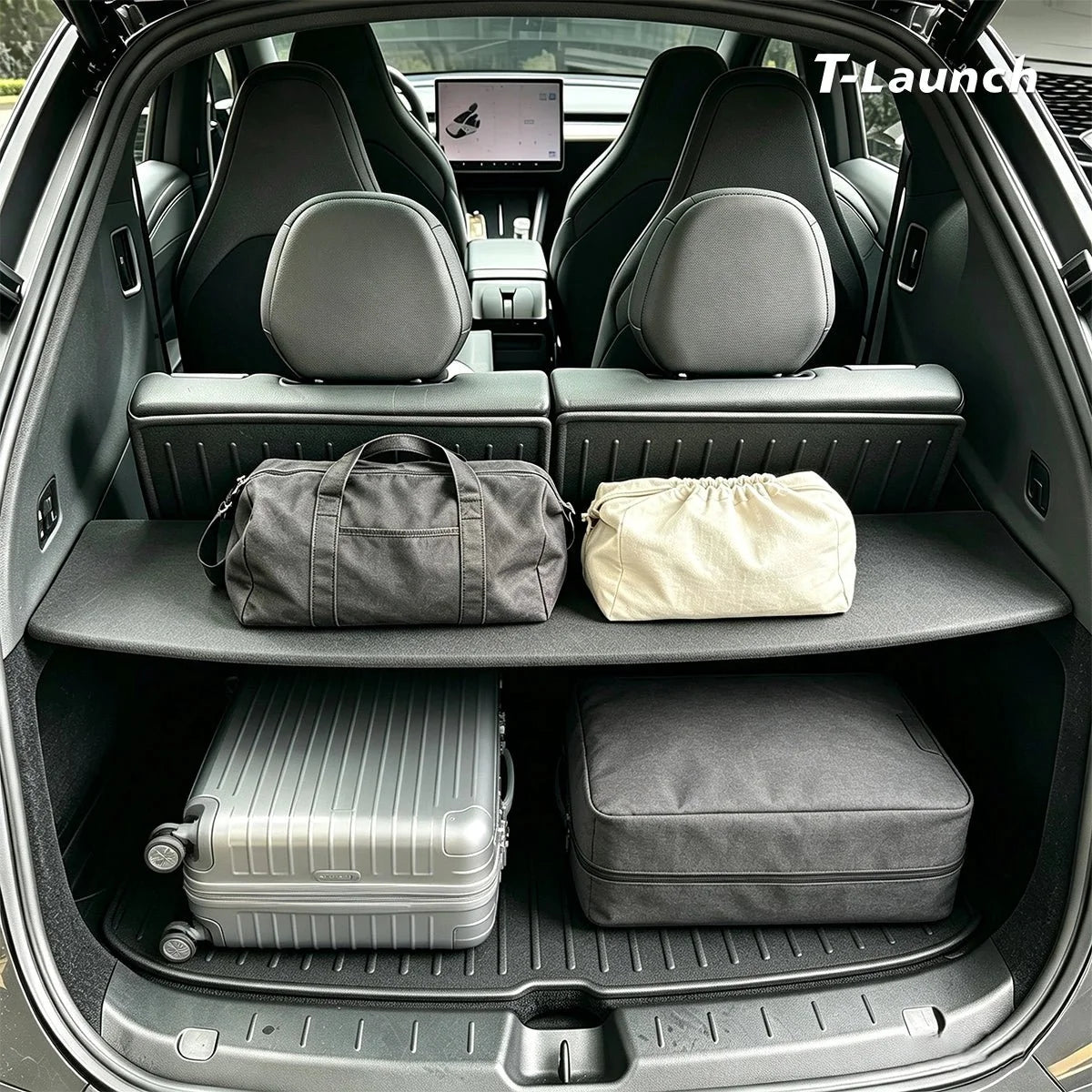 Rear Trunk Privacy Cargo Cover for Tesla Model Y L 2026+