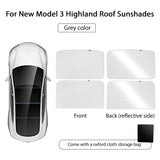 Roof Sunshade for Tesla New Model 3 Highland 2024+