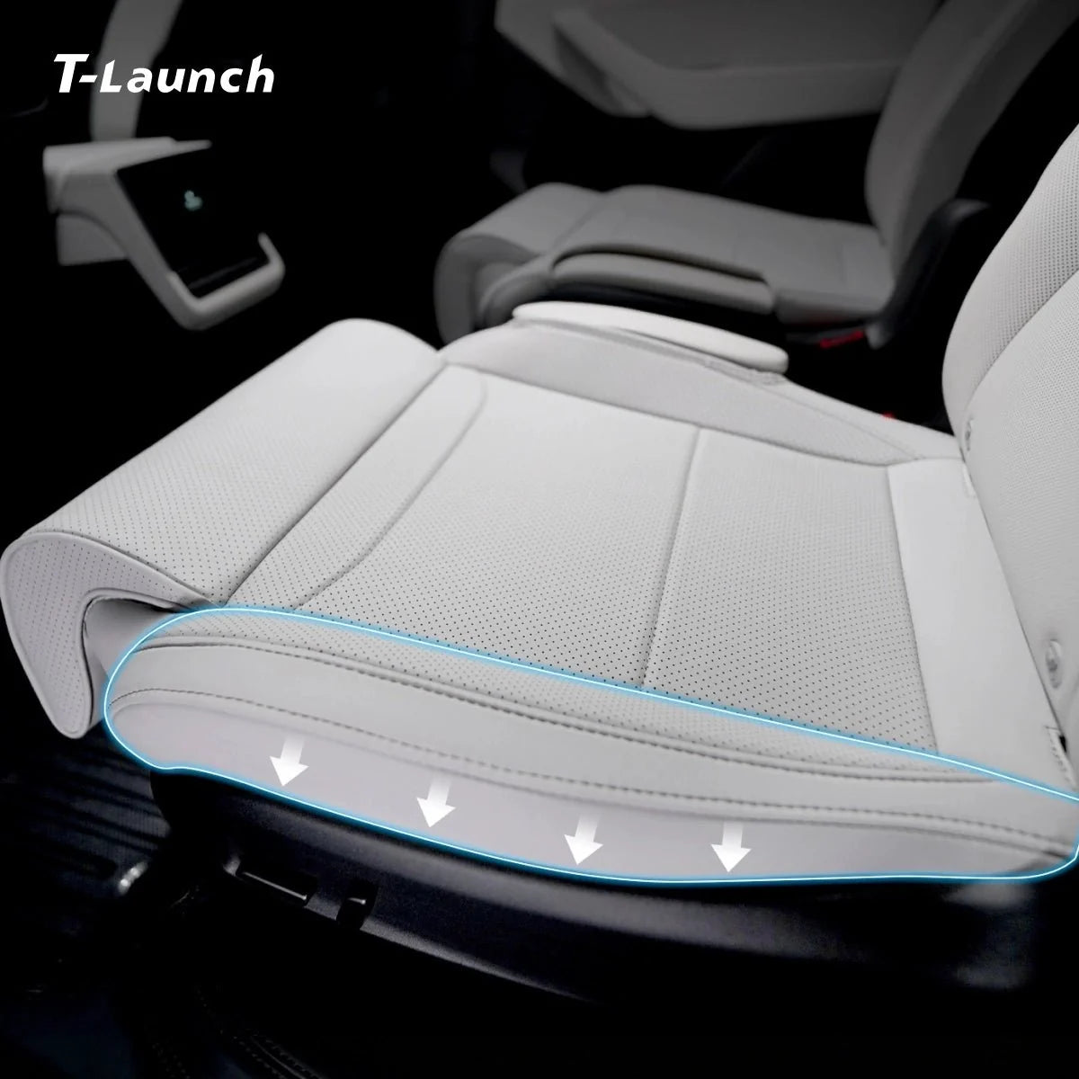 Second Row Seat Leg Support Cushion for Tesla Model Y L 2026+