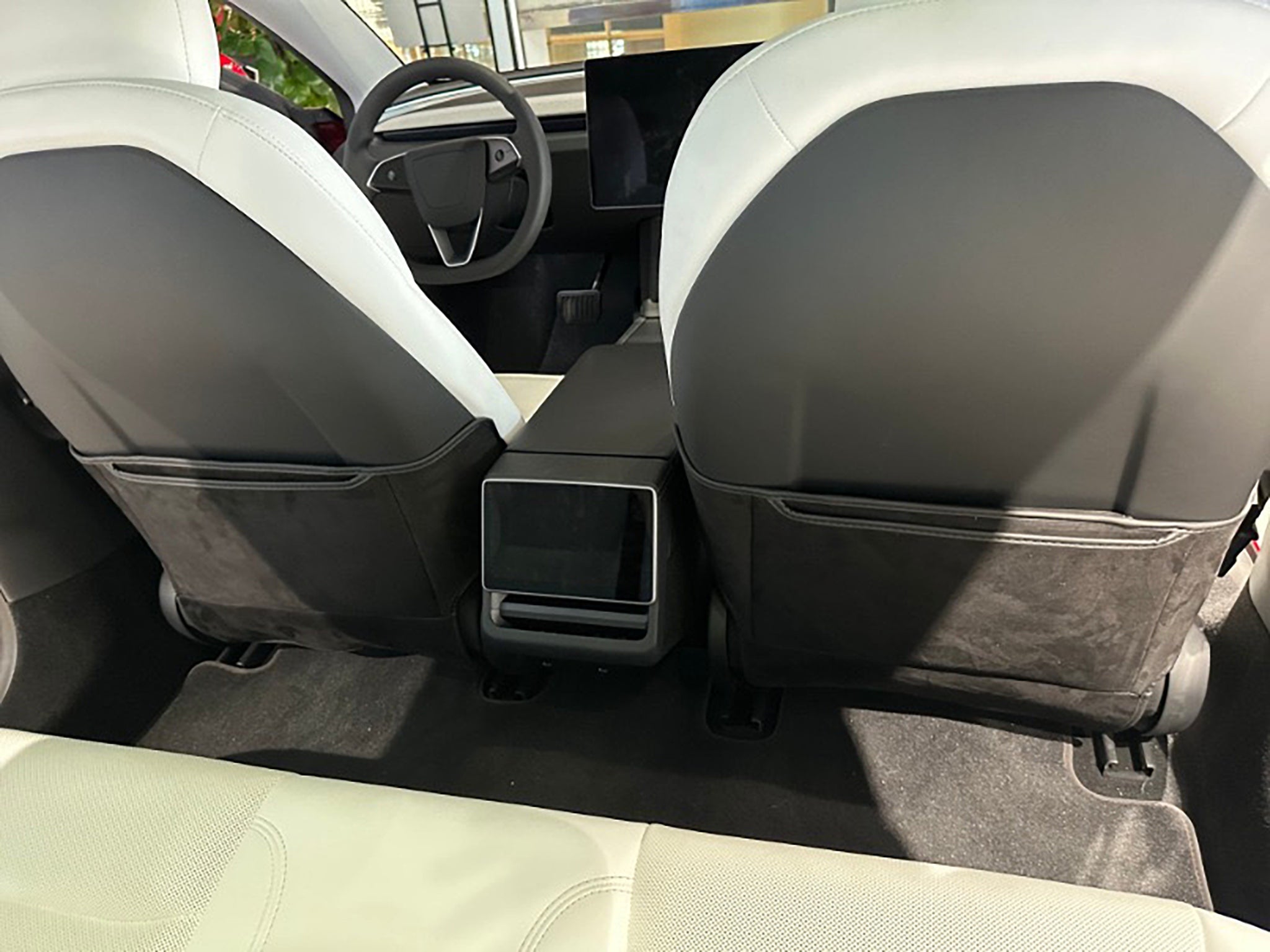 Seat Back Kick Protector Mats For Tesla Model S/X