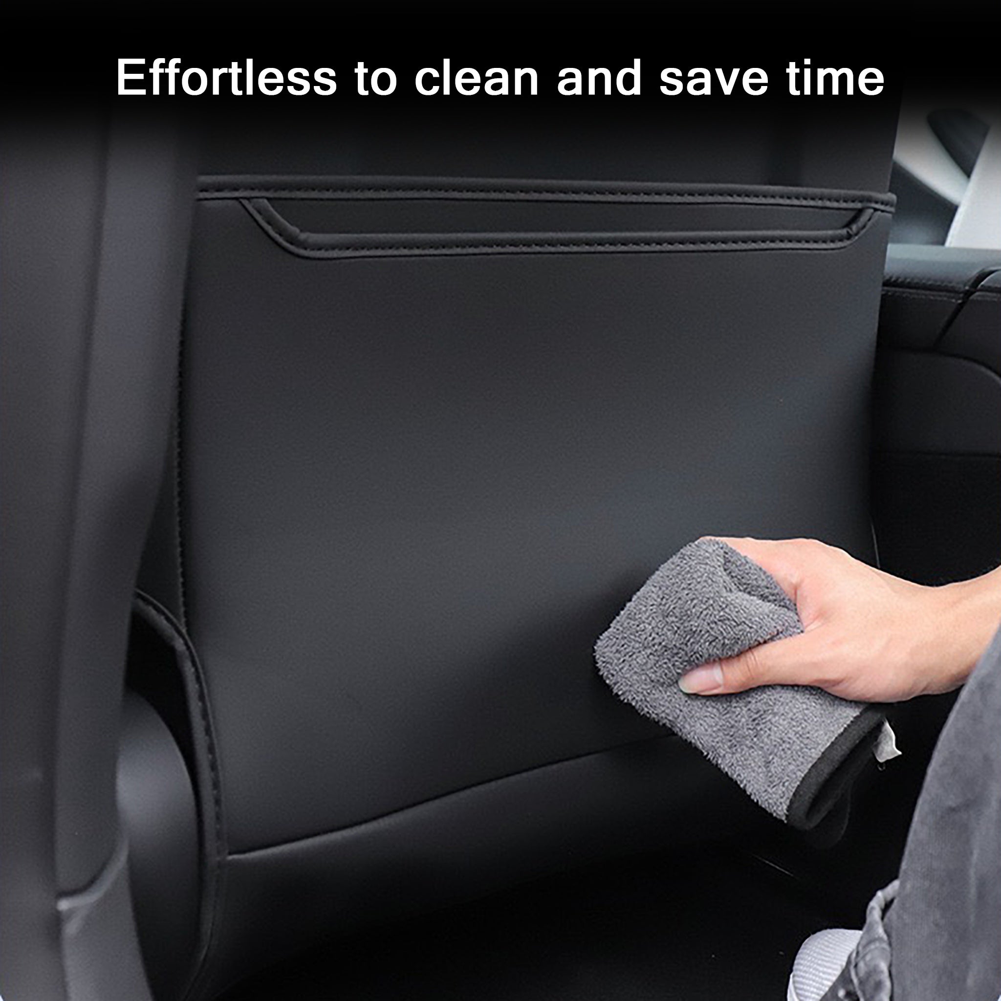 Seat Back Kick Protector Mats For Tesla Model S/X