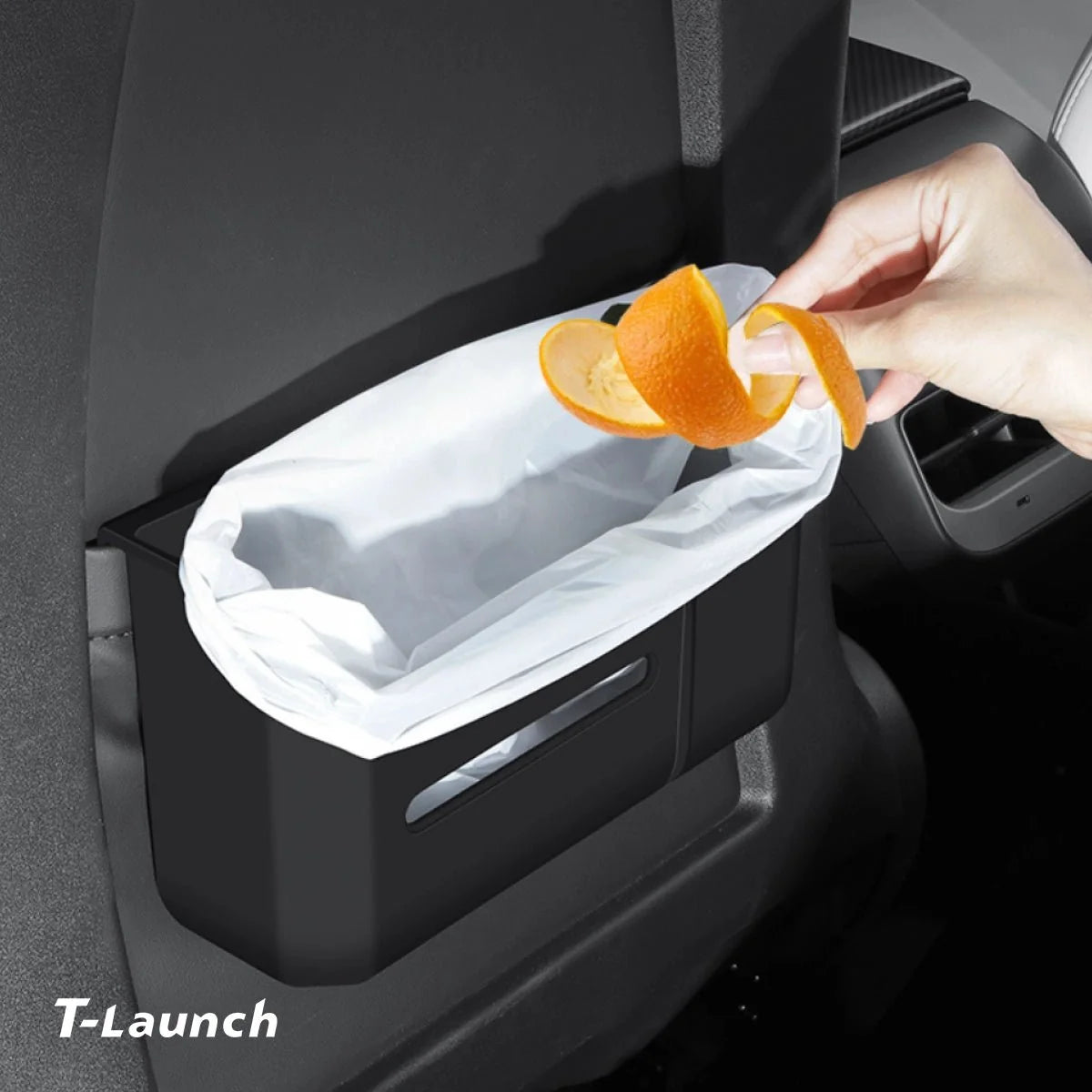 Seat Back Storage Box & Trash Bin for Tesla Model 3/Y 2017+