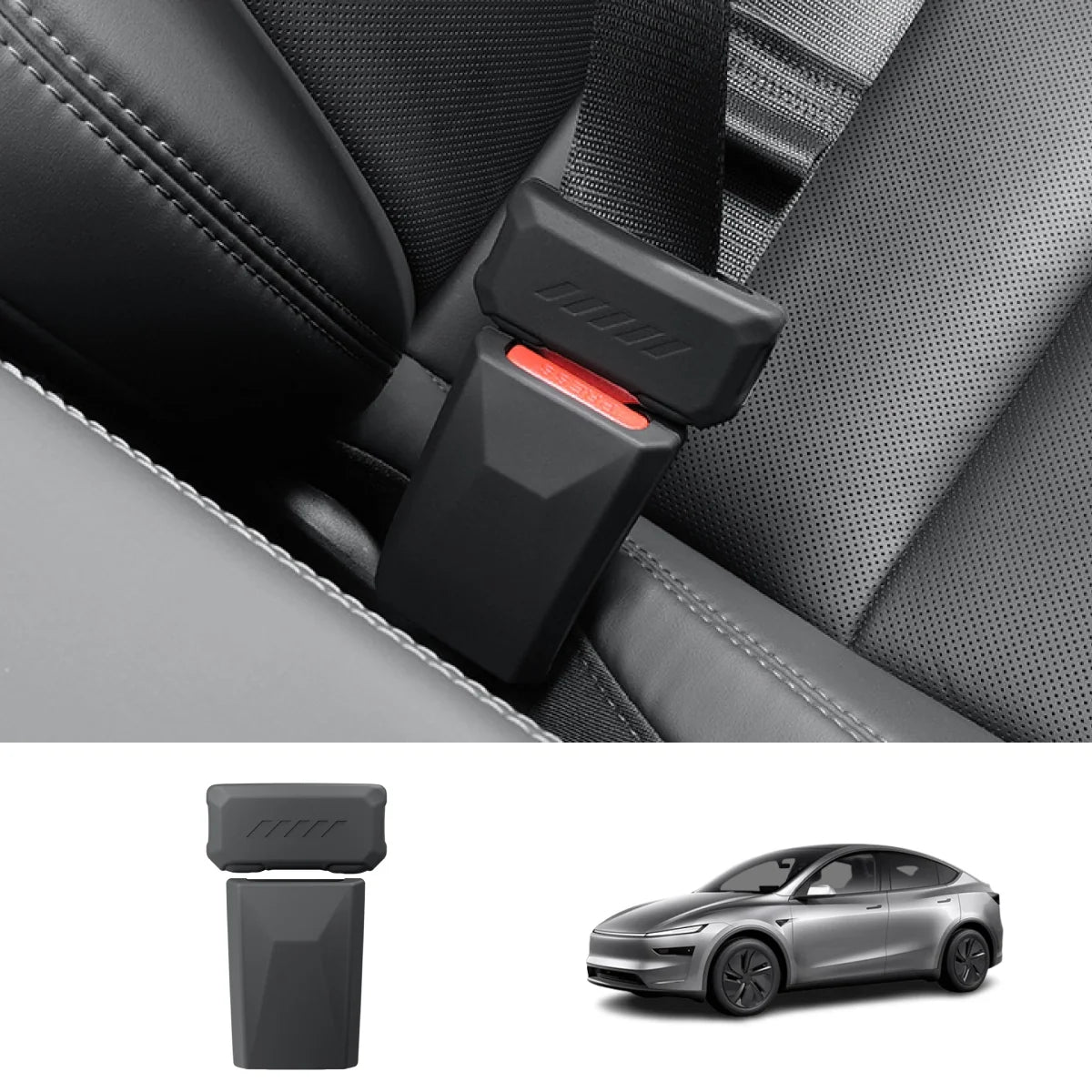 Silicone Seat Belt Buckle Cover for Tesla Model 3/Y/Y L 2024+