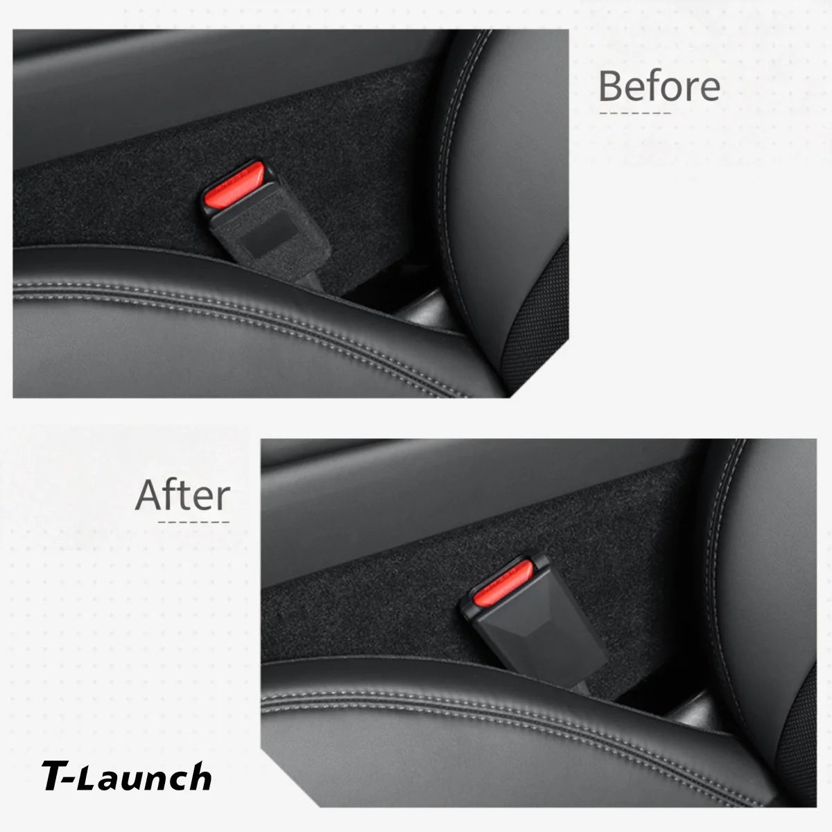 Silicone Seat Belt Buckle Cover for Tesla Model 3/Y/Y L 2024+