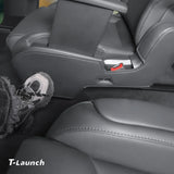 Nappa Leather Second Row Seat Side Panel Protectors for Tesla Model Y L 2026+