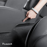 Nappa Leather Second Row Seat Side Panel Protectors for Tesla Model Y L 2026+