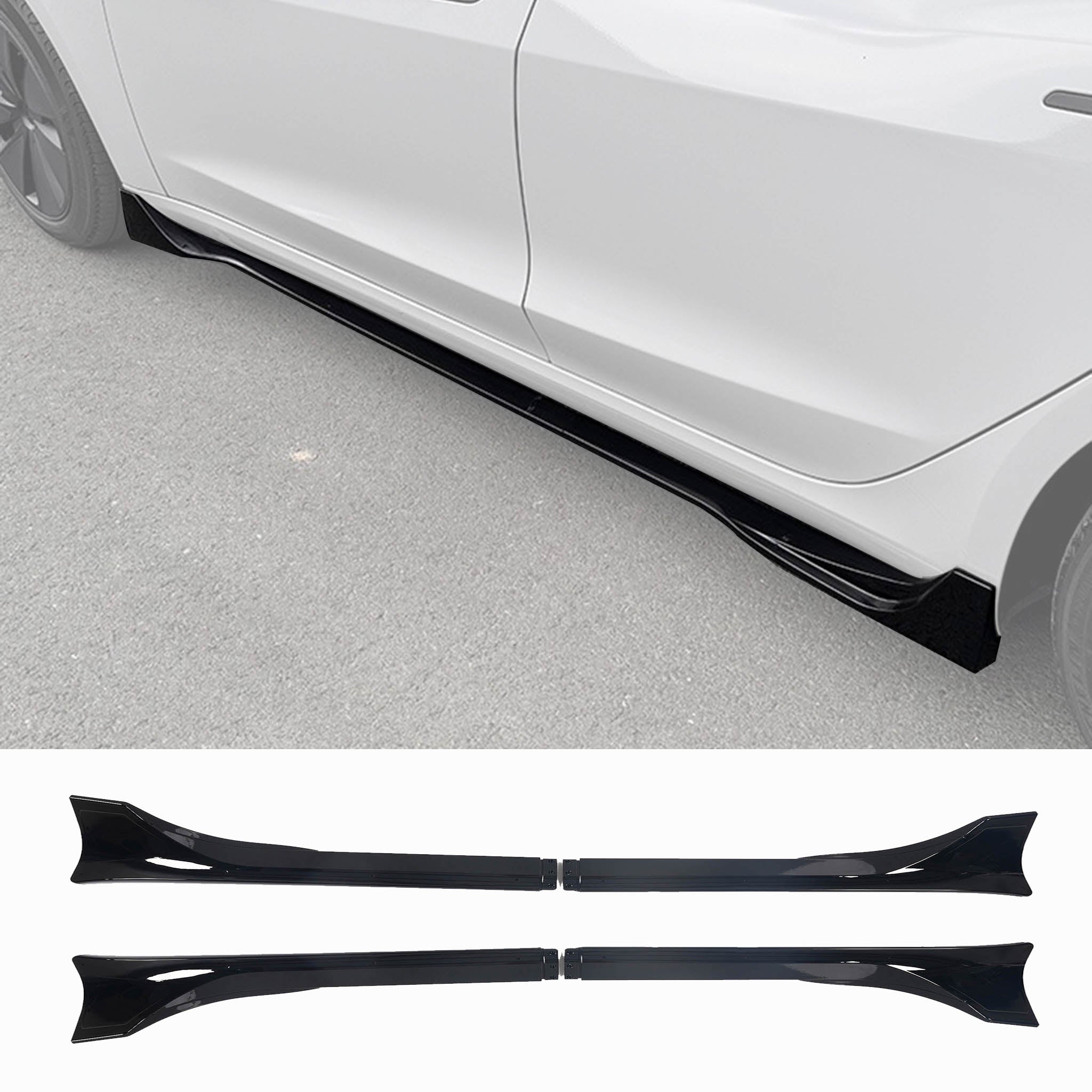 2024+ Tesla Model 3 Custom Fit Aerodynamic ABS Body Kit(9 Pcs) – High-Performance Upgrade for Enhanced Styling, Durability & Precision Fitment