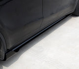 Sporty ABS Plastic Side Skirts for Tesla Model Y (2020+)