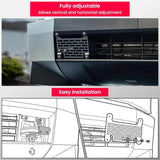 Sleek Front License Plate Holder for Tesla Cybertruck – No Drill, Hassle-Free Install (USA and Canada Version)