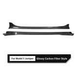 Tesla Model Y Juniper Split Design ABS Side Skirts