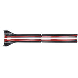 Sporty ABS Plastic Side Skirts for Tesla Model Y (2020+)