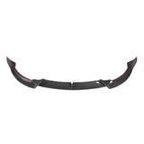 Sporty Front Lip Spoiler for Tesla Model 3 (2017-2023.09) | ABS Plastic Body Kit in Glossy/Matte Black & Carbon Fiber