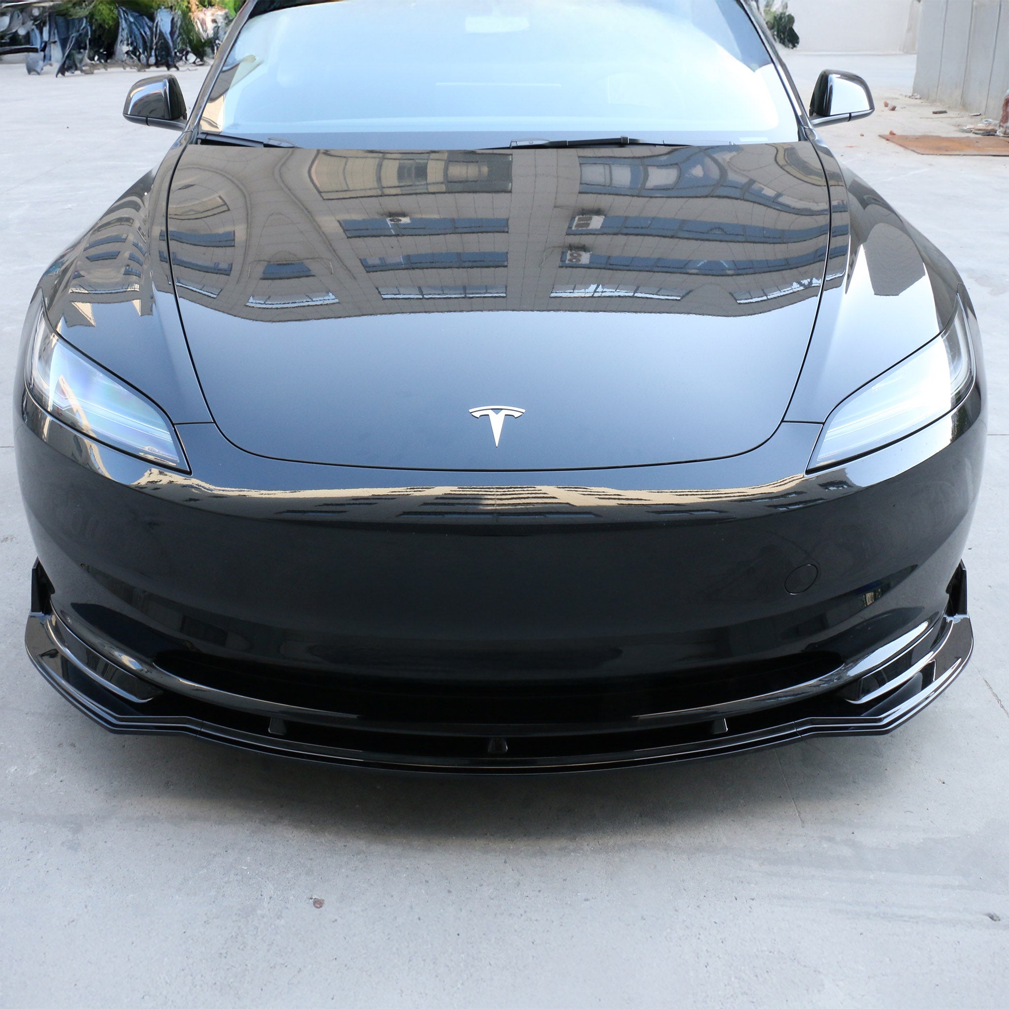 Aero Sporty Front Lip Spoiler for Tesla Model 3 Highland 2024+