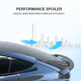 Sporty Style Spoiler For Tesla Model 3 & 2024+ New Model 3 Highland