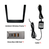 Starlight Ambient LED Lighting Kit for Tesla Model 3 Highland & Model Y Juniper Wireless Charging Frame