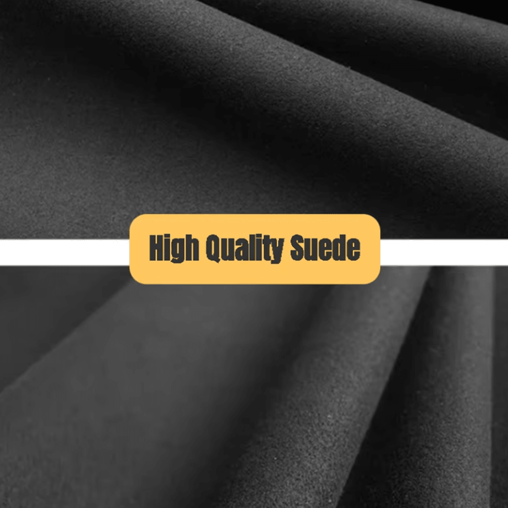 Anti-Slip Suede Steering Wheel Cover for Tesla Model Y L 2026+