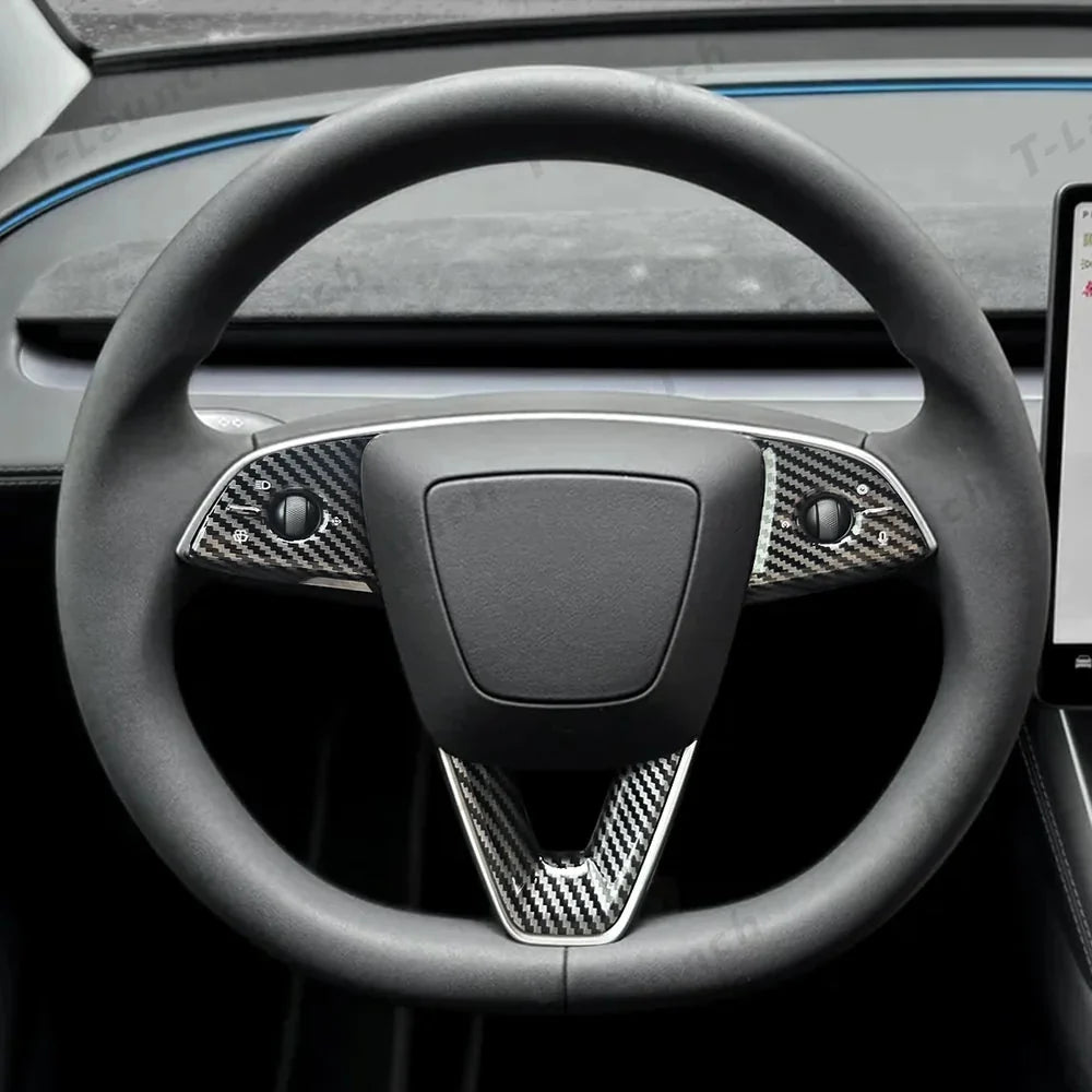ABS Steering Wheel Trim Cover Kit for Tesla Model YL 2026+