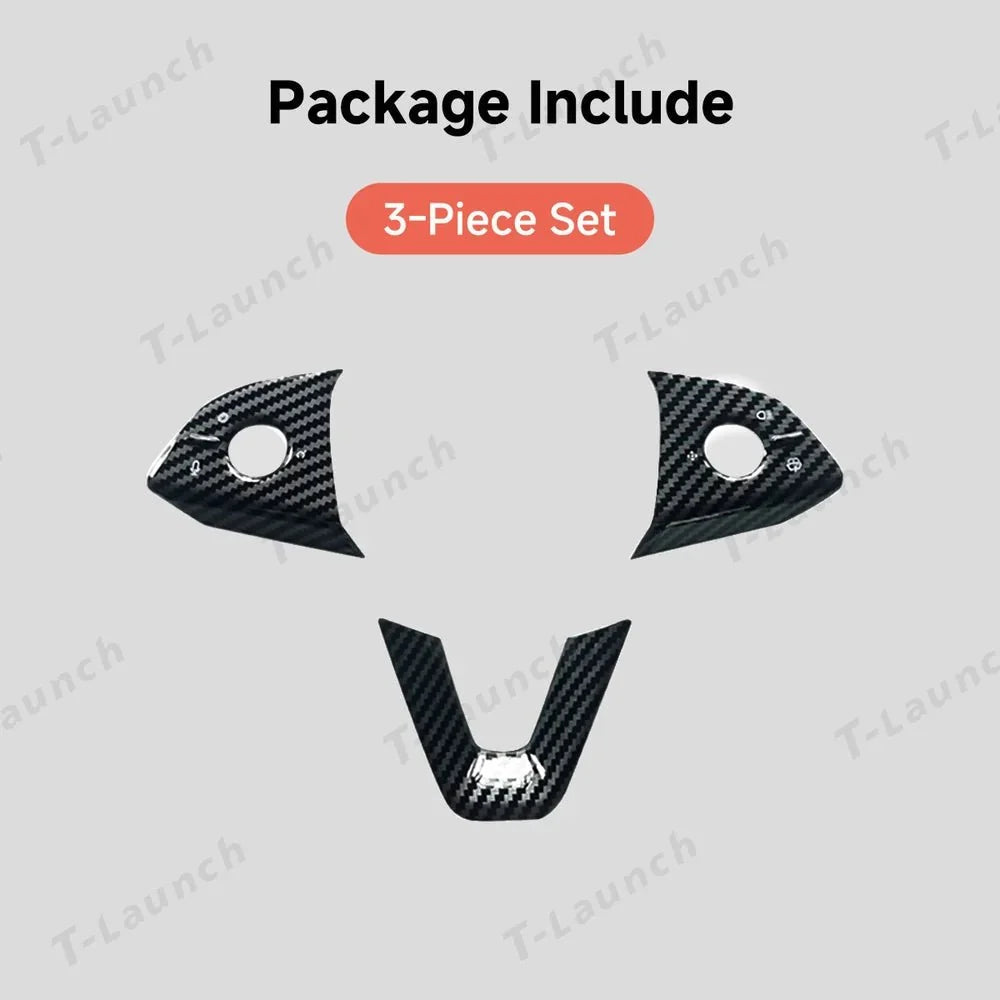 ABS Steering Wheel Trim Cover Kit for Tesla Model YL 2026+