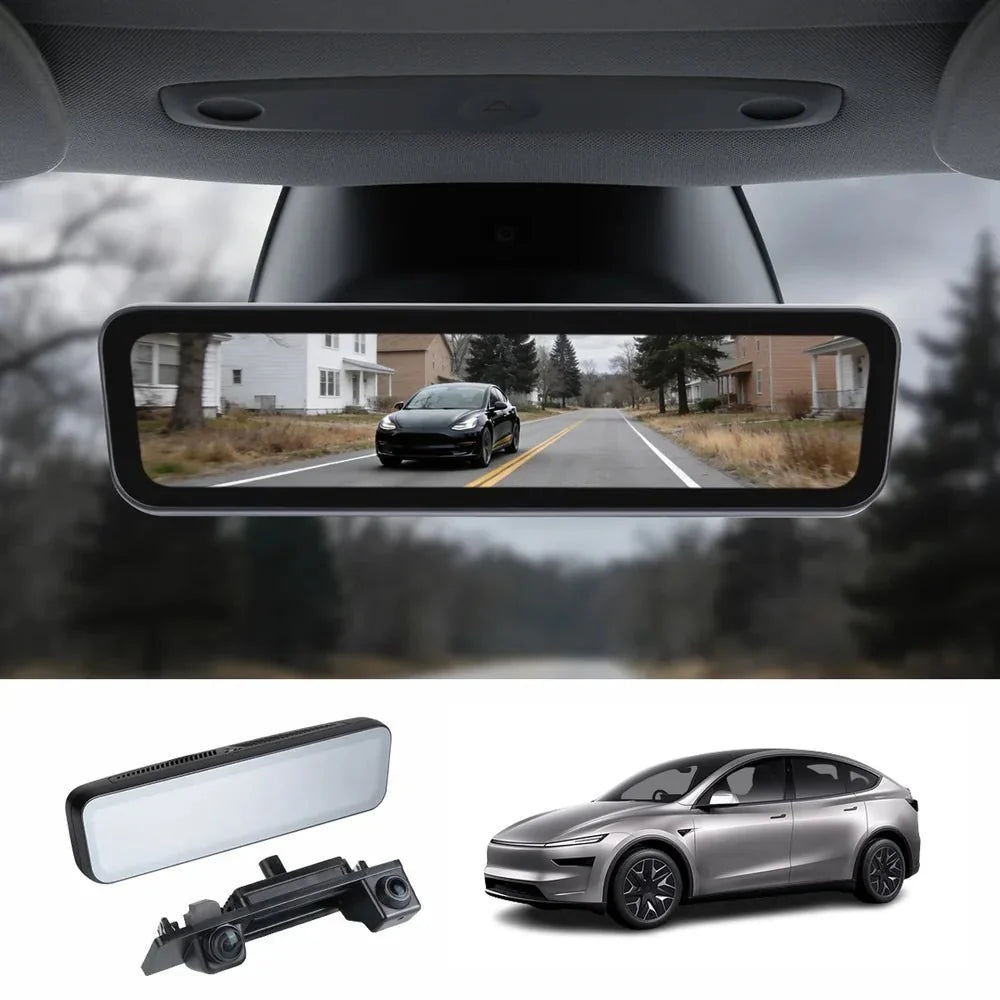 9.2" Integrated Streaming Rearview Mirror Dash Cam for 2026 New Tesla Model Y L