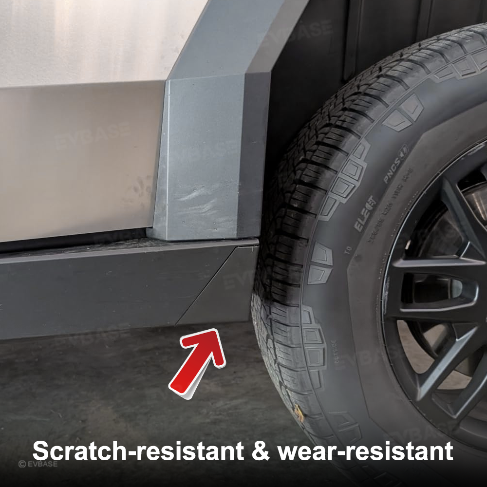 Tessgo Wheel Fairing Delete Covers & Mud Flaps for Tesla Cybertruck