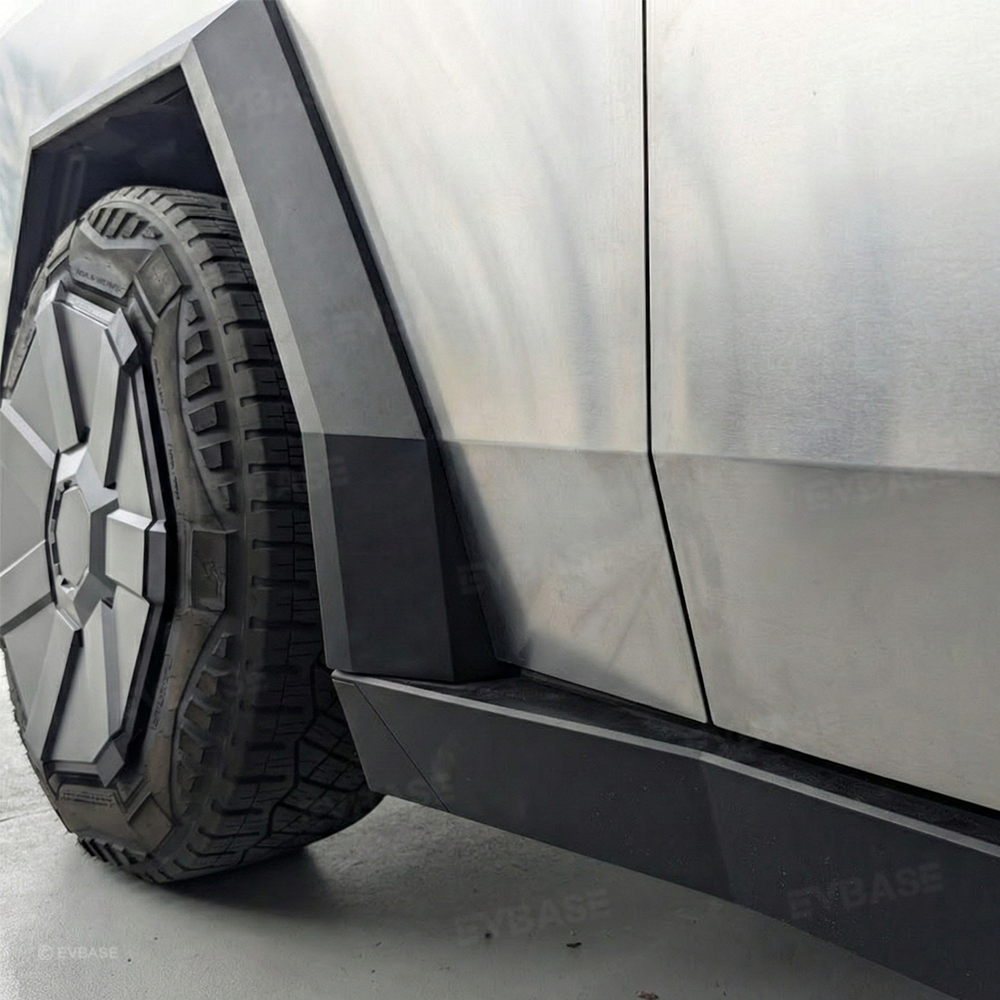 Tessgo Wheel Fairing Delete Covers & Mud Flaps for Tesla Cybertruck