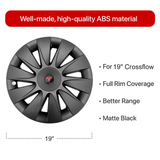 Model Y Juniper 19" Wheel Covers Induction Style Aero Hubcaps for Tesla