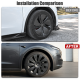 Tessgo 19" Induction Style Hubcaps for New Tesla Model Y (Juniper 2025-2026)