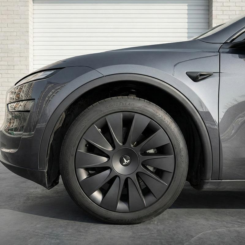 19" Aero Hubcaps Induction Style Wheel Covers for Model Y Juniper